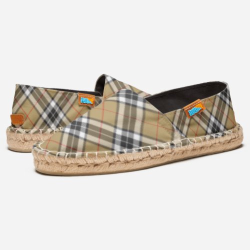 Thomson Camel Tartan Plaid Afridrilles