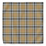 Thomson Camel Tartan Plaid Pattern Family Fashion Bandana