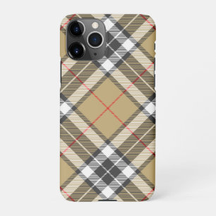 Thomson Camel Tartan Plaid Pattern Family Fashion iPhone 11Pro Case