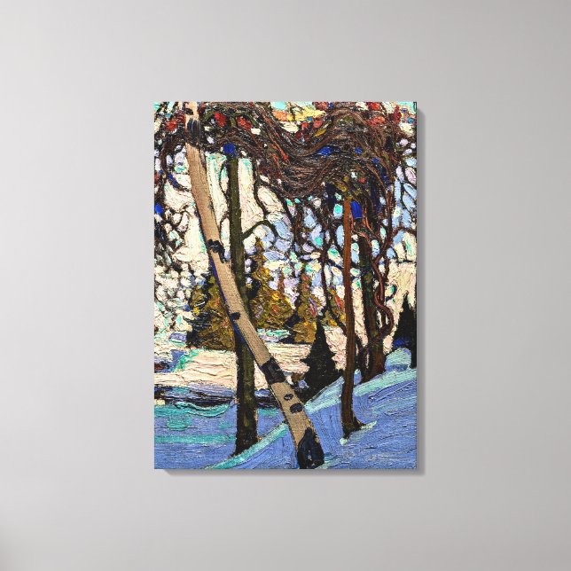 Thomson - Early Snow Canvas Print (Front)