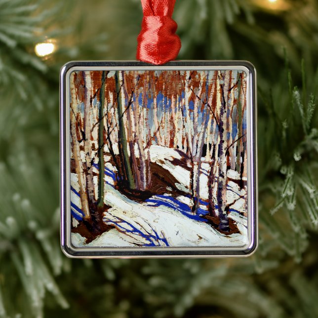 Thomson - Early Spring, Canoe Lake Metal Ornament (Tree)