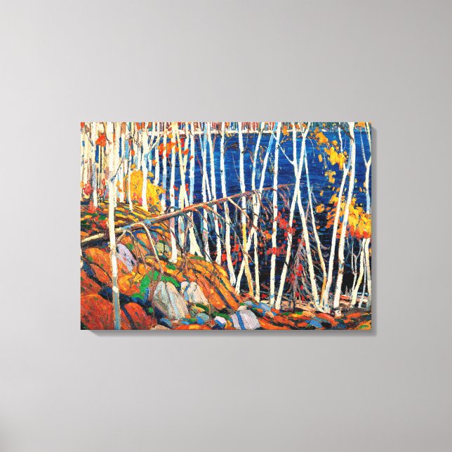 Thomson - In the Northland Canvas Print (Front)