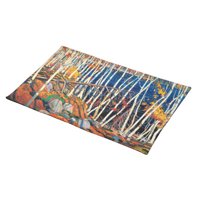 Thomson - In the Northland, Cloth Placemat (On Table)