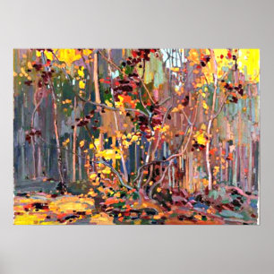 Thomson - Maple Saplings Poster