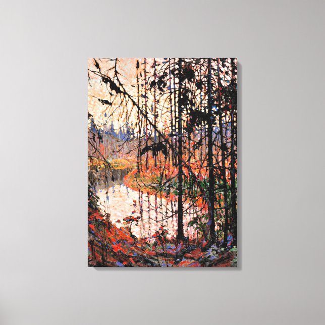 Thomson - Northern River Canvas Print (Front)