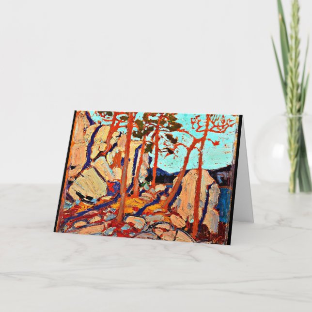 Thomson - Pine Cleft Rocks Card (Front)