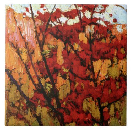 Thomson _ Soft Maple in Autumn Ceramic Tile