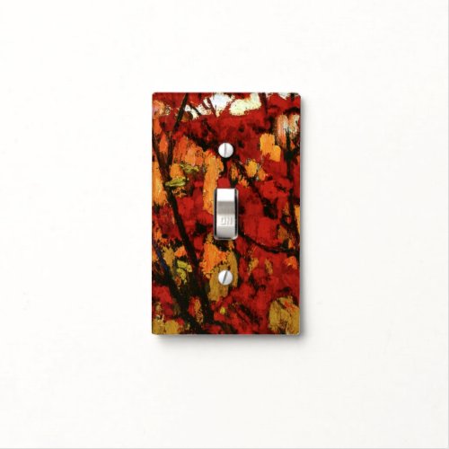 Thomson _ Soft Maple in Autumn Light Switch Cover
