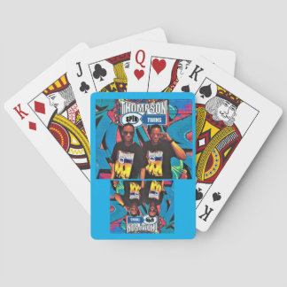 THOMSON SPIN TWINS. Ping Pong Paddle Poker Cards