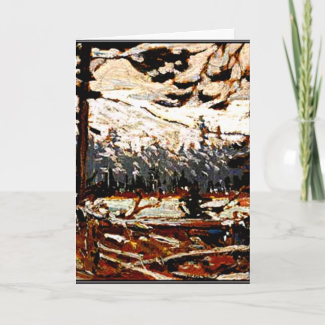 Thomson - Woodland Interior, Algonquin Park Card (Front)