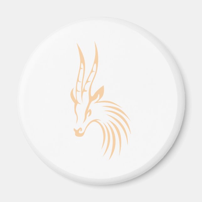 Thomson's Gazelle in Swish Drawing Style Magnet (Front)