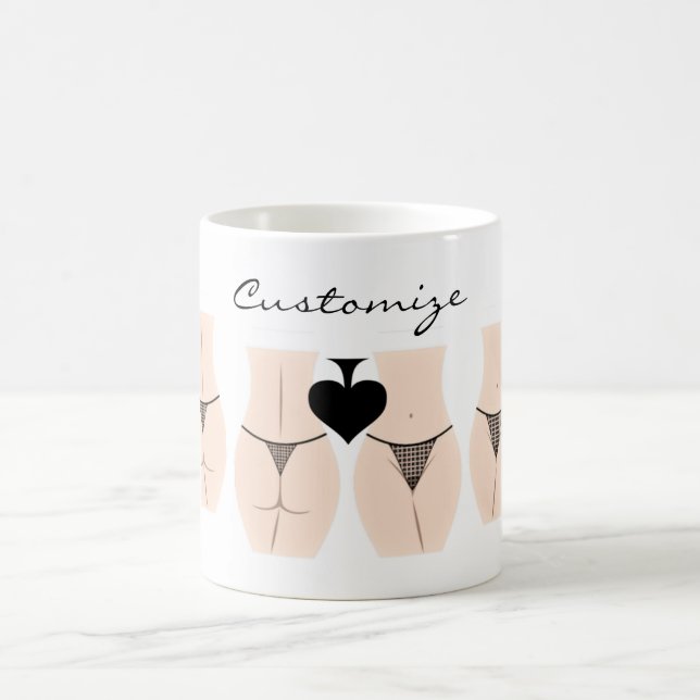 Thong Panty Spade Thunder_Cove Coffee Mug (Center)