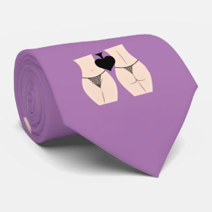 Thong Panty Spade Thunder_Cove Neck Tie