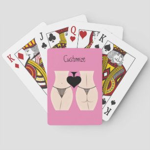 Thong Panty Spade Thunder_Cove Poker Cards