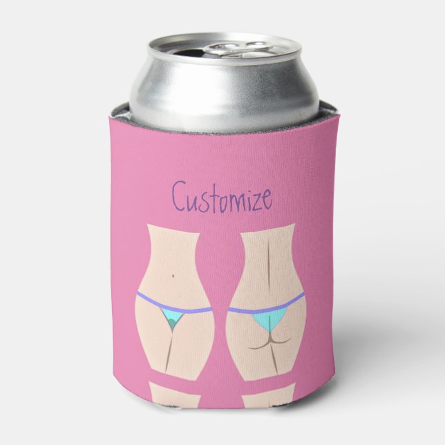 Thong Panty Thunder_Cove Can Cooler (Can Front)