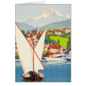 Thonon Les Bains French Travel Europe (Front)