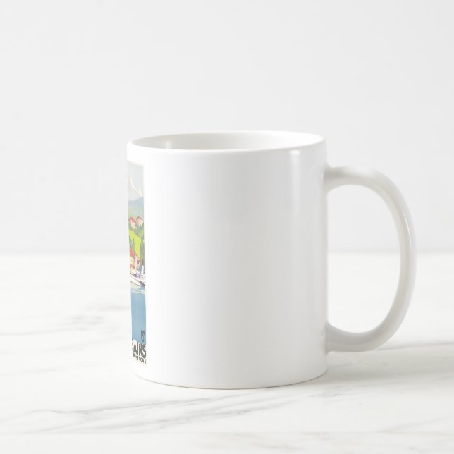 Thonon Les Bains French Travel Europe Coffee Mug (Right)