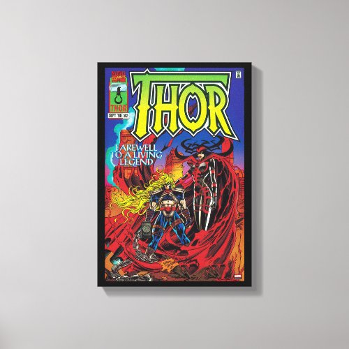 Thor 502 Comic Cover Canvas Print