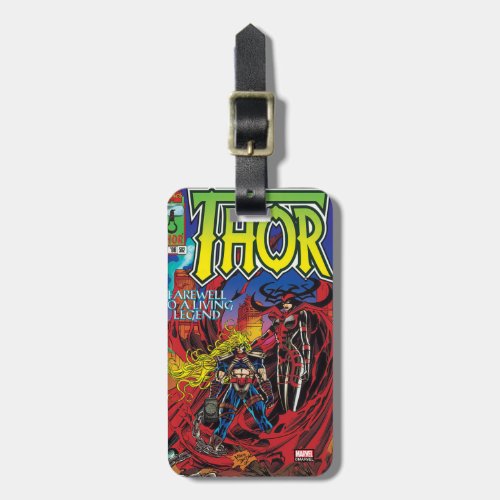 Thor 502 Comic Cover Luggage Tag