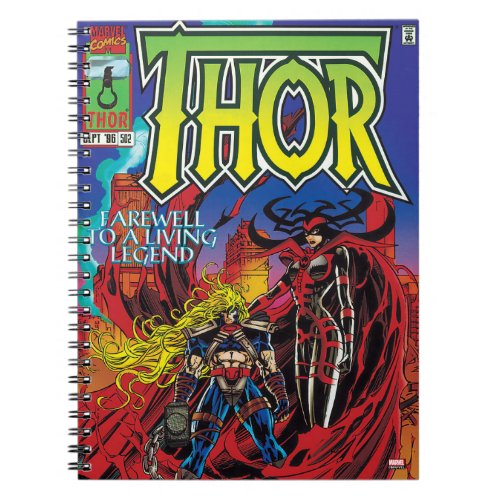 Thor 502 Comic Cover Notebook