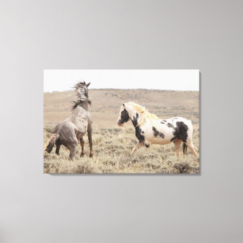 Thor and Booker Rose Canvas Print