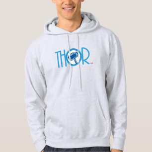Thor Art Deco Name Hoodie
