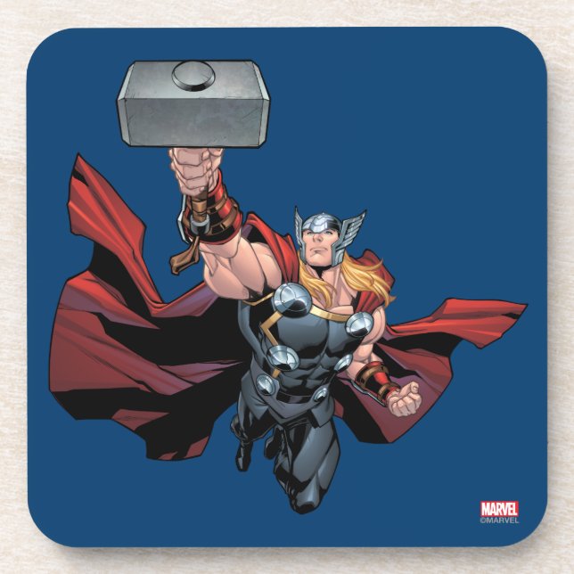Thor Assemble Beverage Coaster (Front)