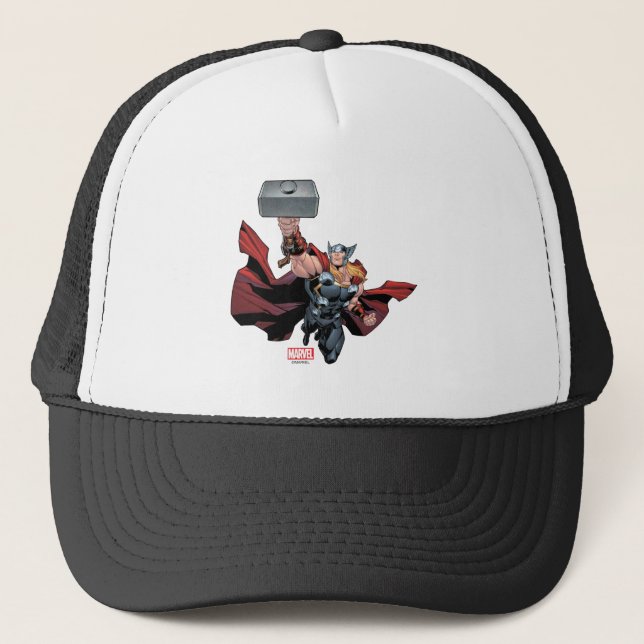 Thor Assemble Trucker Hat (Front)