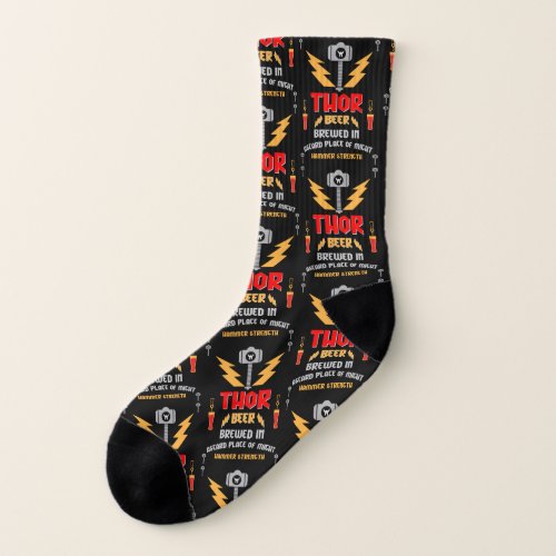 Thor Beer Germanic Paganism Socks