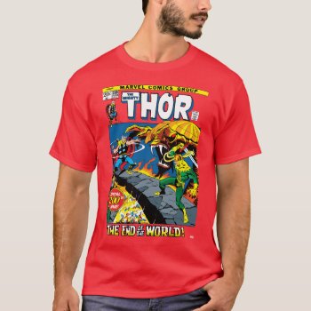 Thor: Beware If This Be Ragnarok T-shirt by marvelclassics at Zazzle