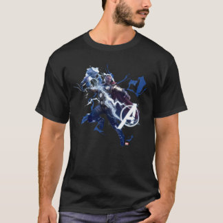 Thor Blue Lightning Graphic T-Shirt
