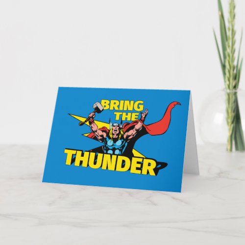 Thor _ Bring The Thunder Card