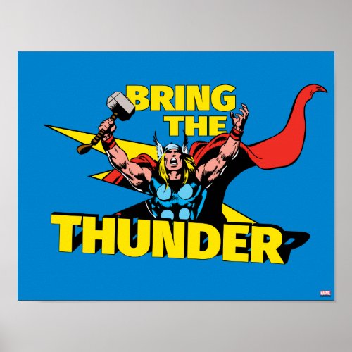 Thor _ Bring The Thunder Poster