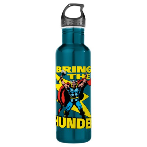 Thor _ Bring The Thunder Stainless Steel Water Bottle