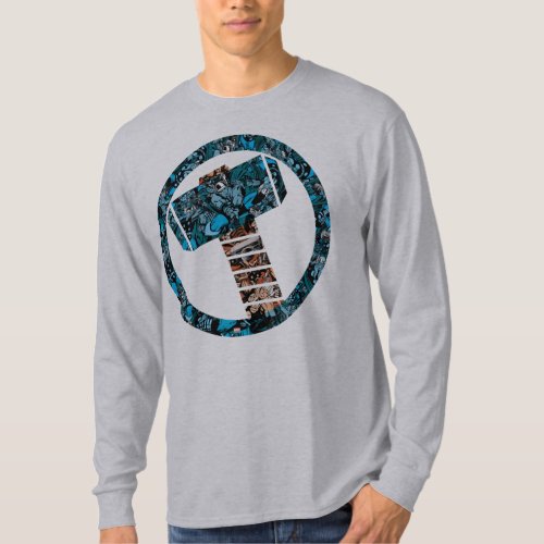 Thor Comic Patterned Icon T_Shirt