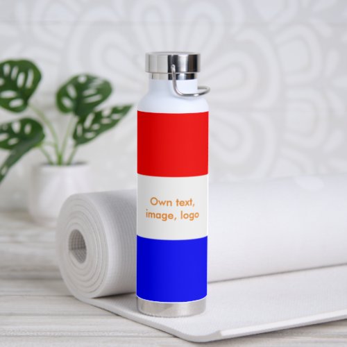 Thor Copper Thermofles 624 gr Rood_Wit_Blauw Water Bottle