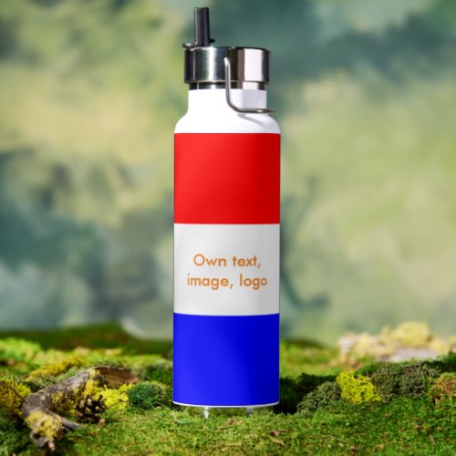 Thor Copper Thermosfles 709 gr Rood_Wit_Blauw Water Bottle