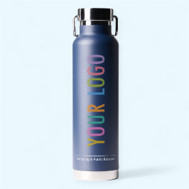 Thor Copper Vacuum Insulated Bottle 22oz Navy Blue