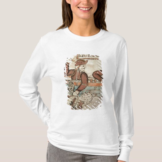 Thor fishing for the serpent of Midgard T-Shirt (Front)