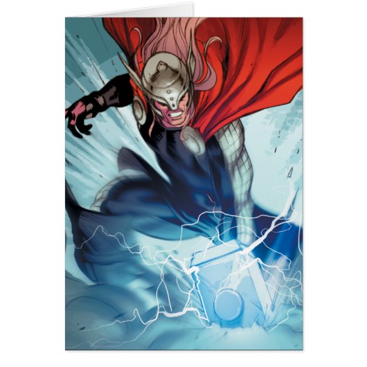 Thor Hammer Comic Panel Cards (Front)