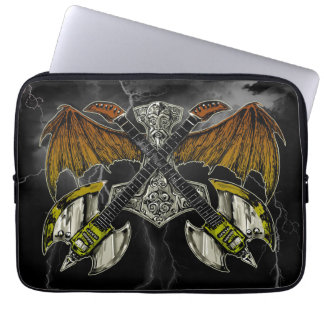 Thor Hammer of the Gods Guitars Laptop Sleeve