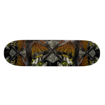 Thor Hammer Of The Gods Guitars Skateboard Deck by themonsterstore at Zazzle