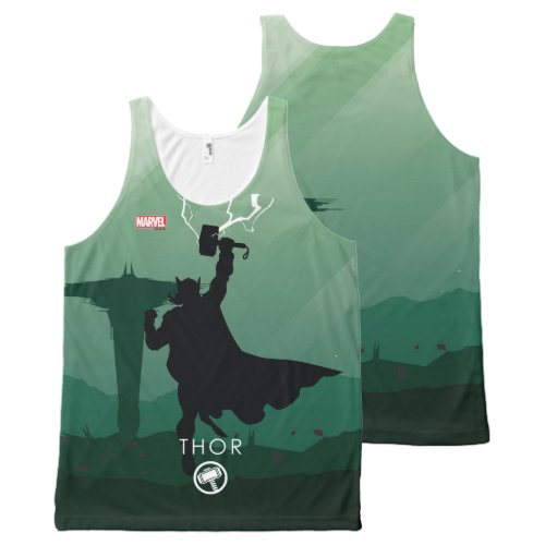 Thor Heroic Silhouette All_Over_Print Tank Top