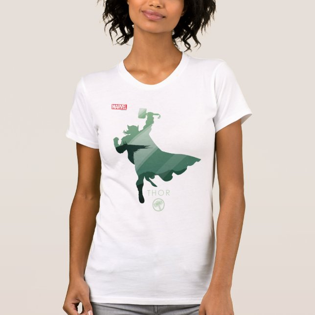 Thor Heroic Silhouette T-Shirt (Front)