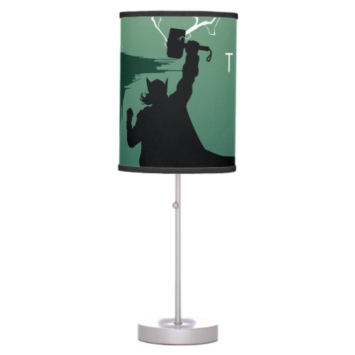 Thor Heroic Silhouette Table Lamp