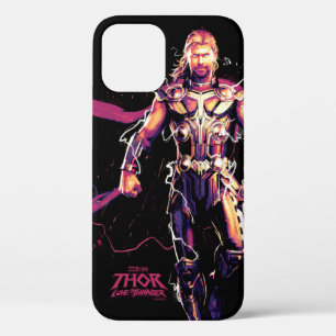 Thor Illustrated Character Art iPhone 12 Case