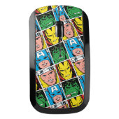 Thor, Iron Man, Captain America, Hulk Pattern Wireless Mouse (Front)