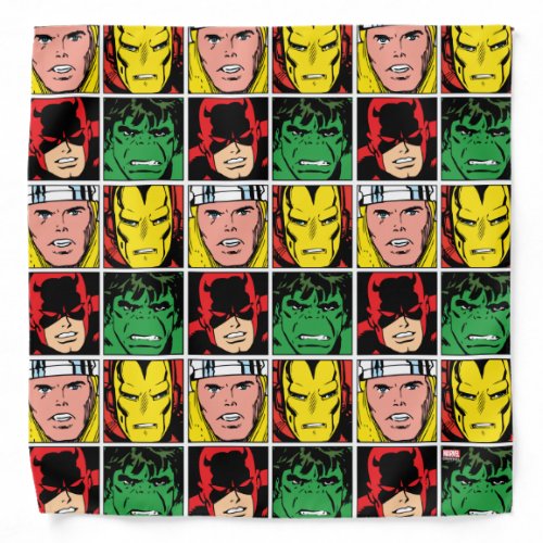 Thor Iron Man Daredevil Hulk Pattern Bandana
