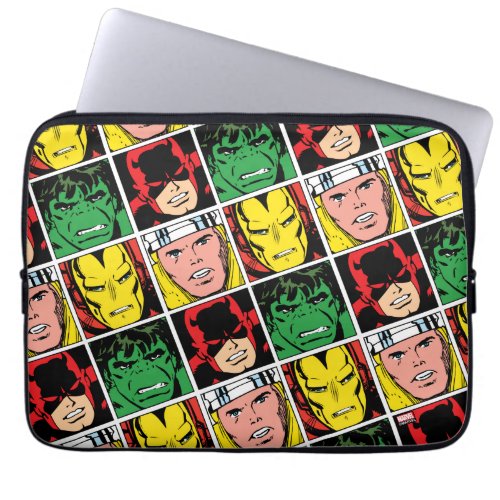 Thor Iron Man Daredevil Hulk Pattern Laptop Sleeve