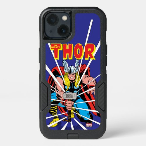 Thor Kneeling With Mjolnir Graphic iPhone 13 Case